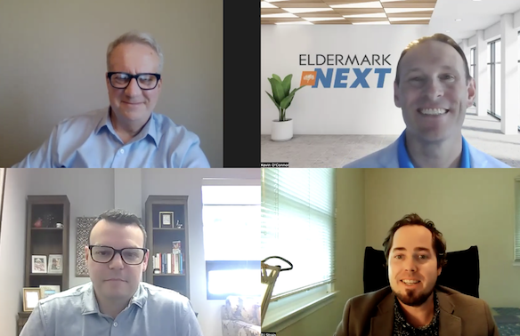 4 speakers on Eldermark webinar