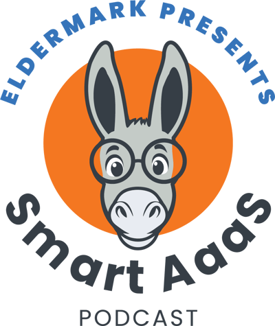 Smart AaaS Circular Logo with Donkey in Round Glasses