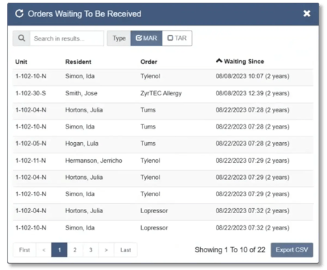 Eldermark eMAR — connected medication workflow view