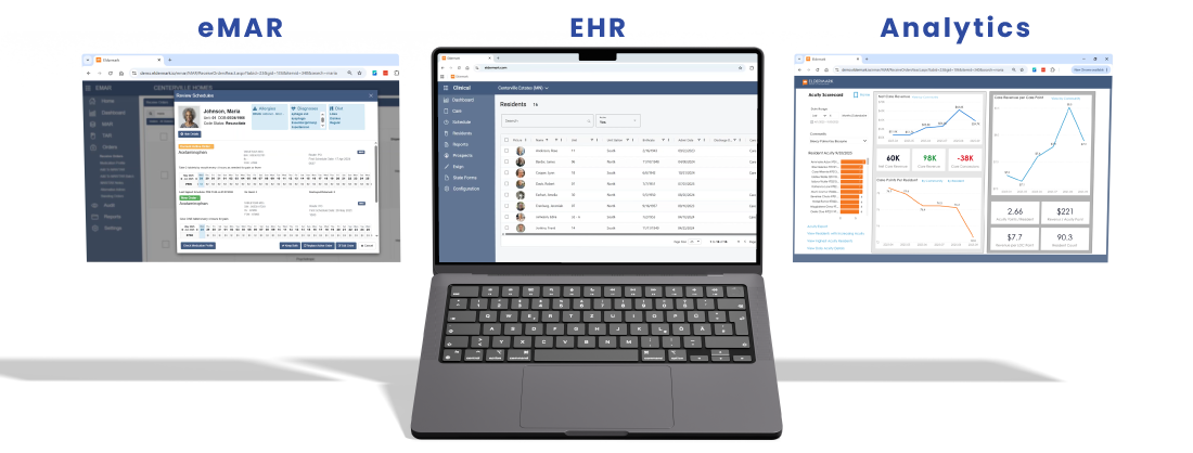 Eldermark NEXT — Operations dashboard